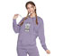 DAWG POUCH P/O HOODIE, GREY/PURPLE Apparels Bottom View