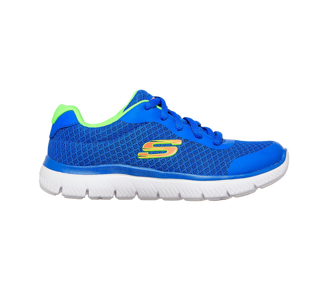 SUMMITS-LOWIX, BLUE/LIME Footwear Right View
