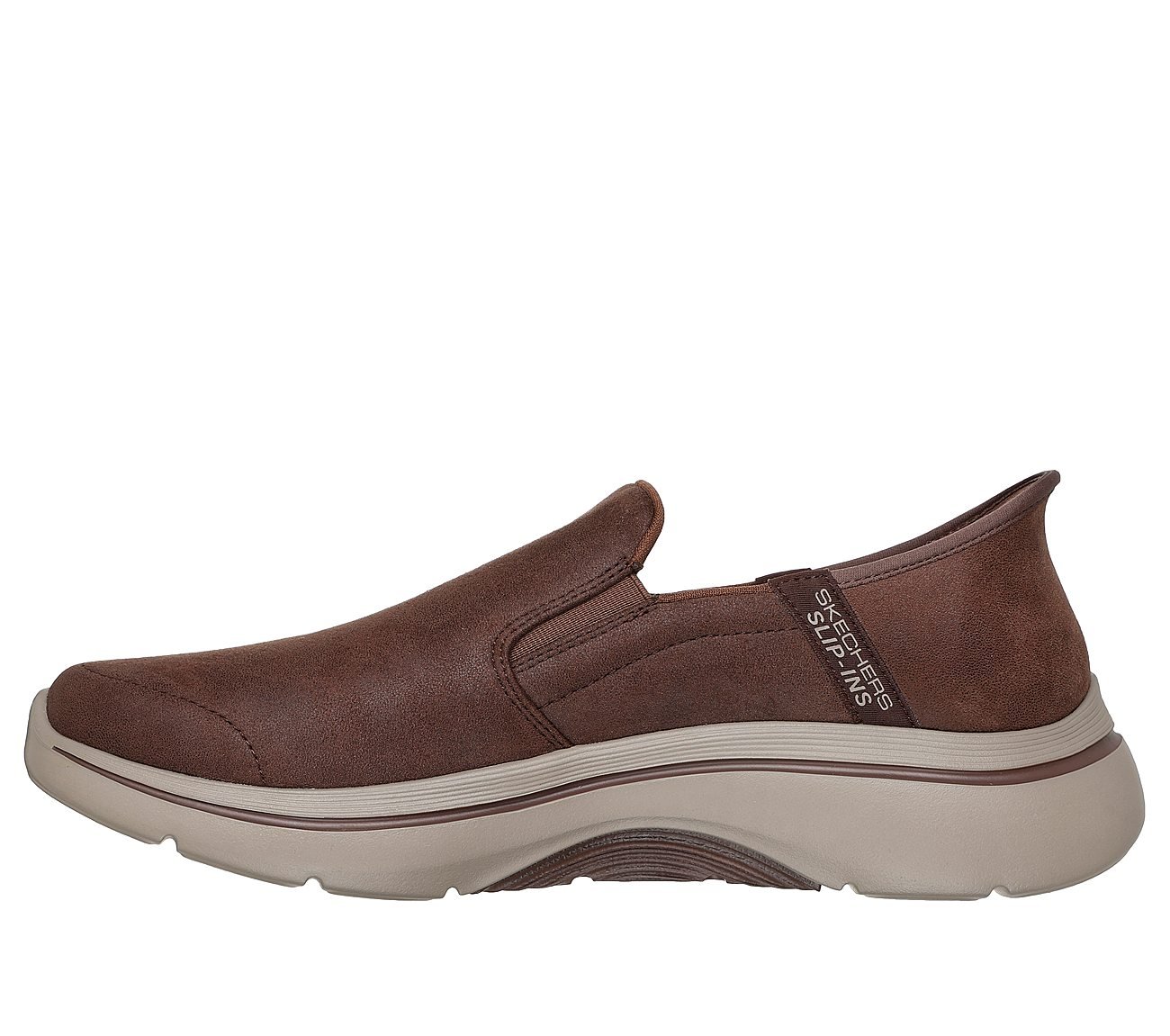 GO WALK ARCH FIT 2.0 - QUEST, BROWN Footwear Left View