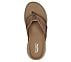 GO WALK ARCH FIT SANDAL - AST, TAN Footwear Top View