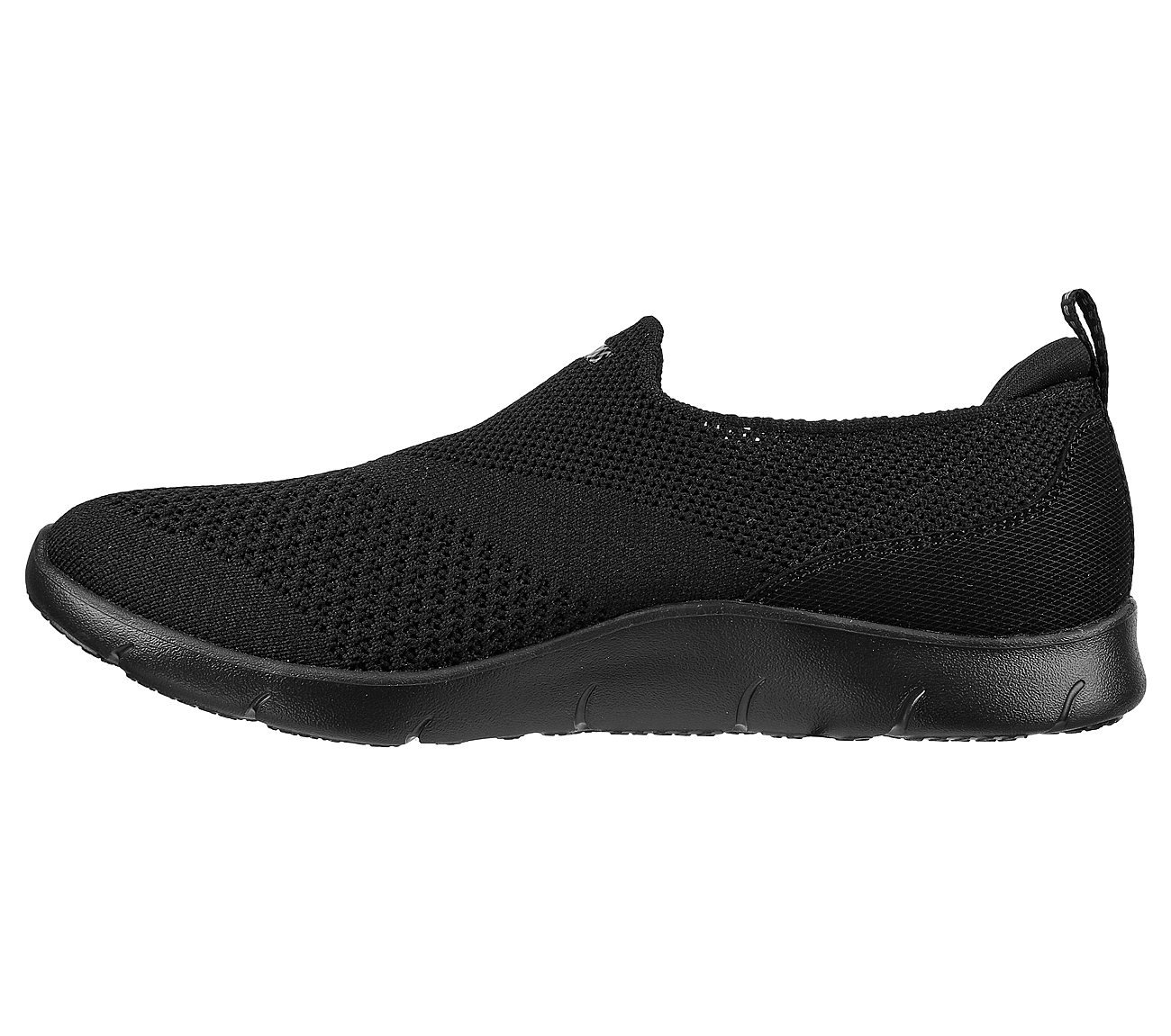 ARCH FIT REFINE - DON'T GO, BLACK Footwear Left View