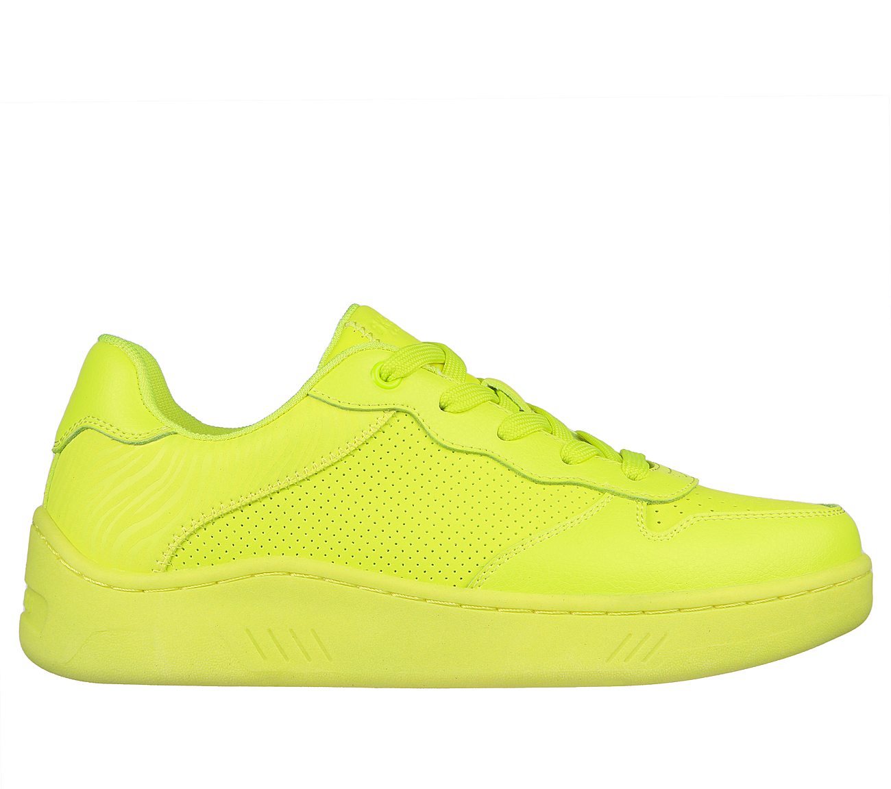 UPBEATS - BRIGHT COURT, NEON/YELLOW Footwear Lateral View