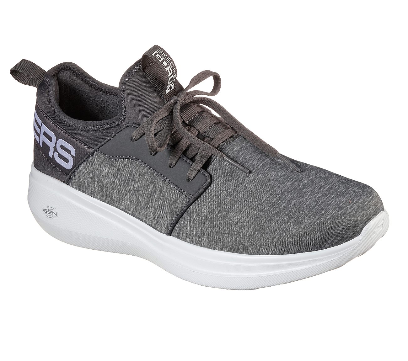 GO RUN FAST - ALULIGHT, GREY/WHITE Footwear Right View