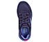 D'LUX WALKER 2.0-NEON SITES, PURPLE MULTI Footwear Top View