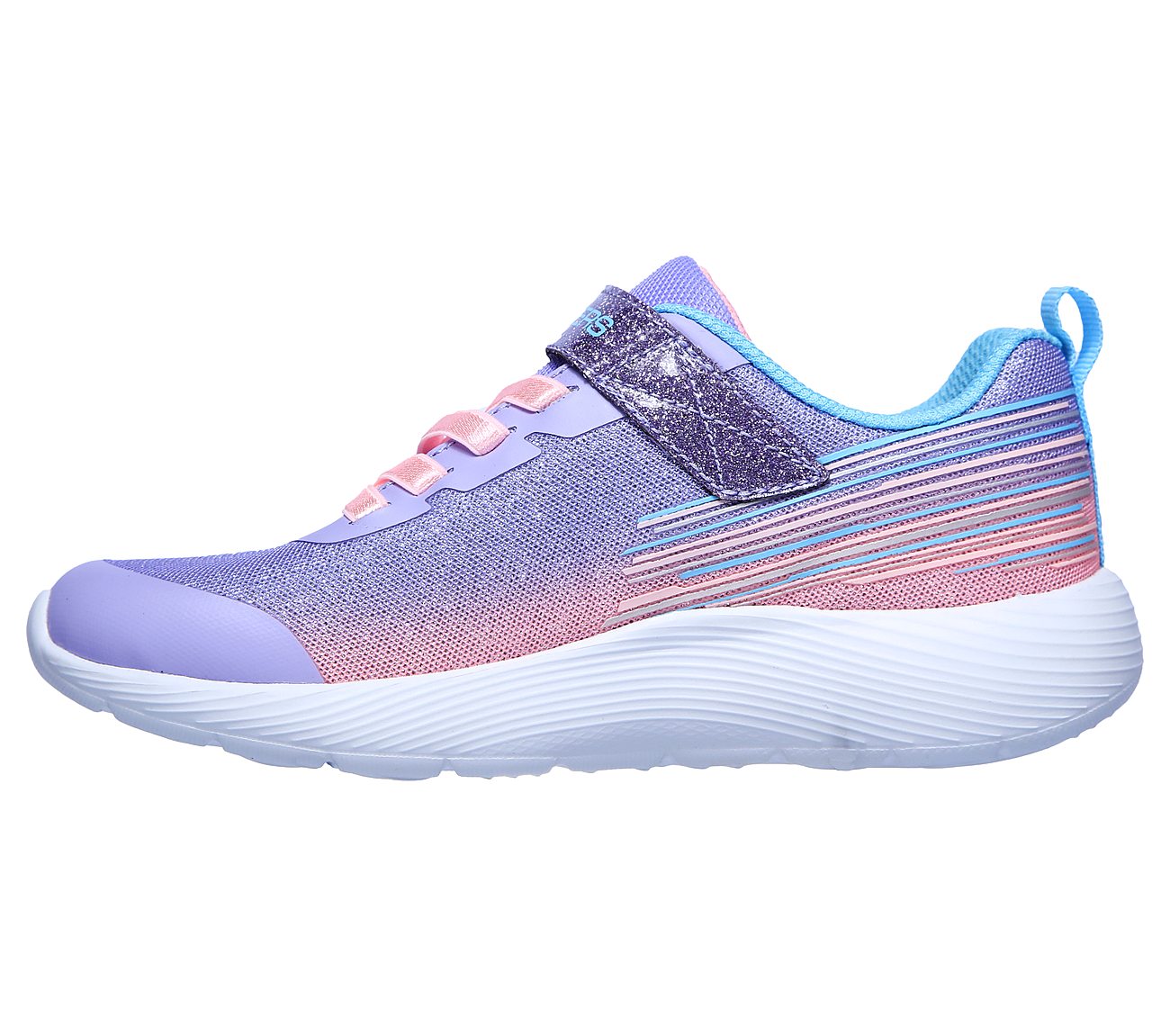 DYNA-LITE - SHIMMER STREAKS, LAVENDER/MULTI Footwear Left View