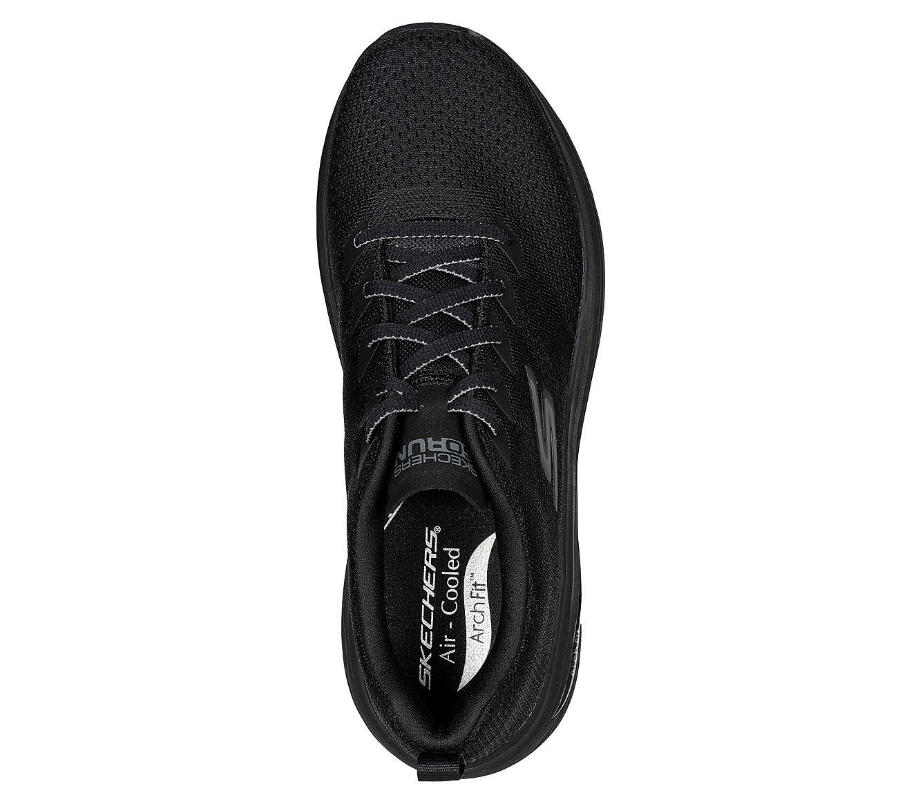 MAX CUSHIONING ARCH FIT - UNI, BBLACK Footwear Top View