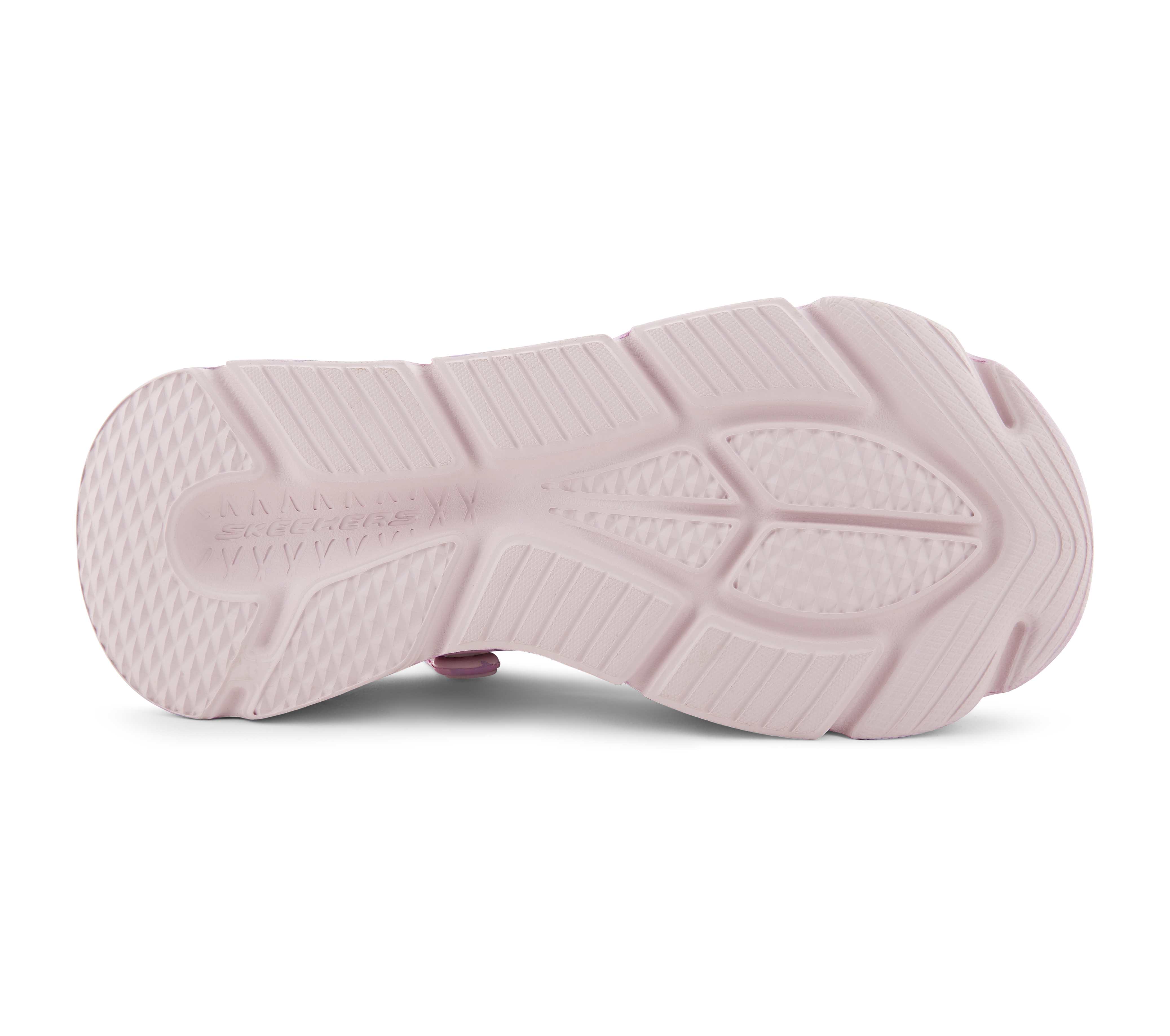 MAX CUSHIONING, PINK/MULTI Footwear Bottom View