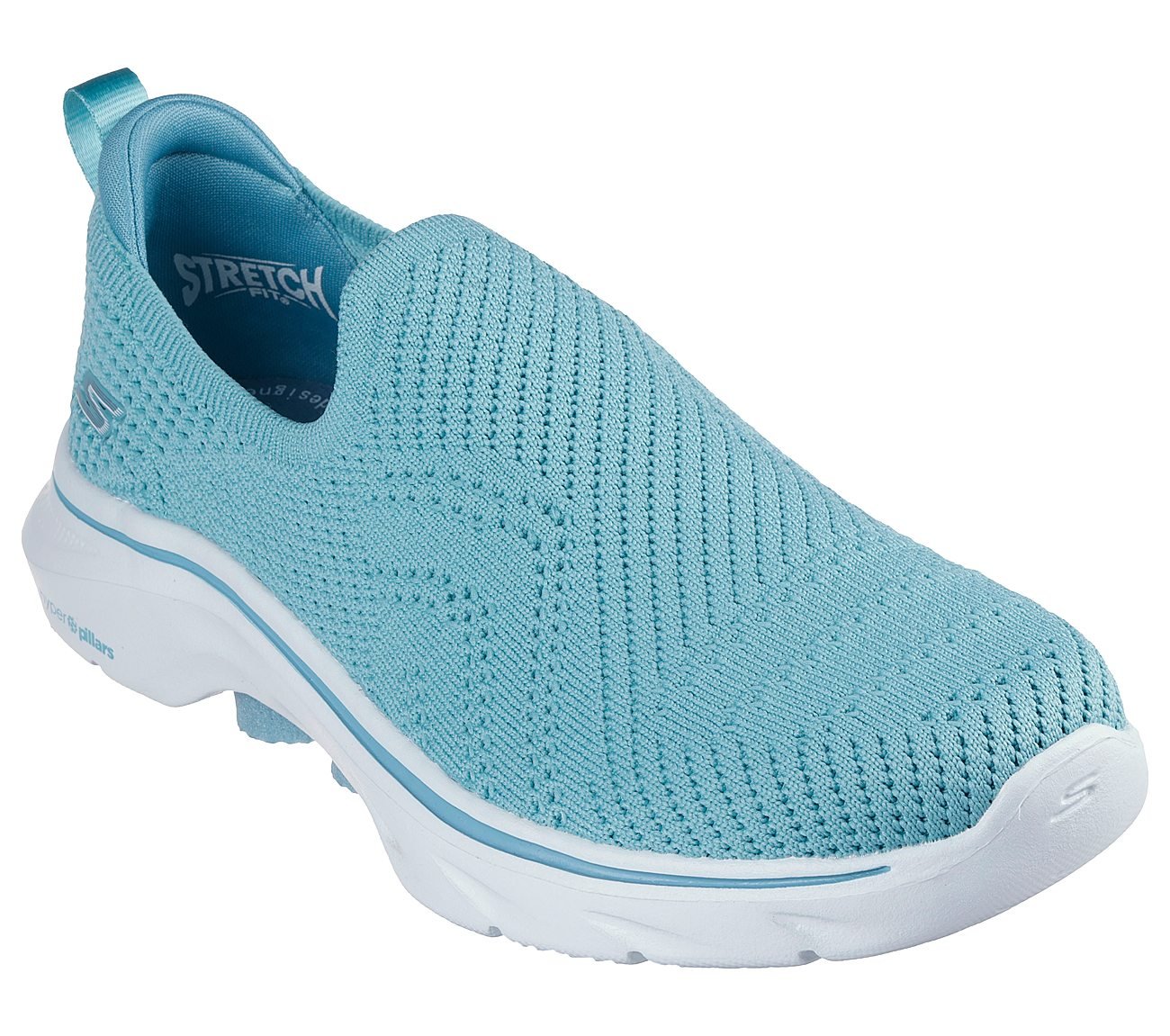 GO WALK 7 - AMINA, AQUA Footwear Right View