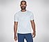 GODRI CHARGE DIAMOND FALLS SS, LIGHT BLUE/MULTI Apparel Bottom View
