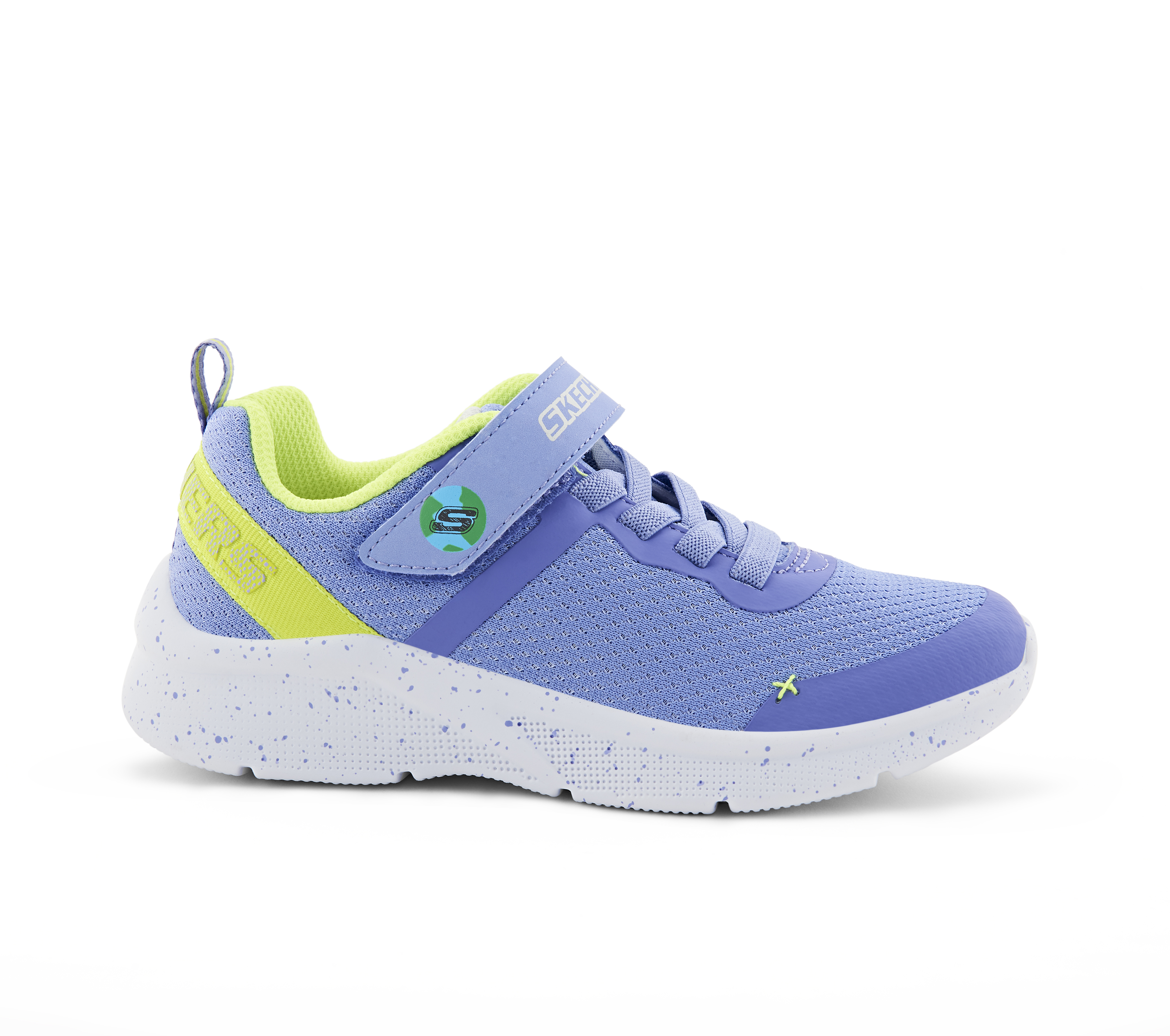 MICROSPEC - ECO FUN, BLUE/YELLOW Footwear Top View