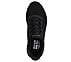 SKECHERS SLIP-INS: BOBS SPORT SQUAD CHAOS- Daily Hype, BBLACK Footwear Top View