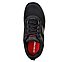 GO RUN VORTEX - STORM, BLACK/RED Footwear Top View