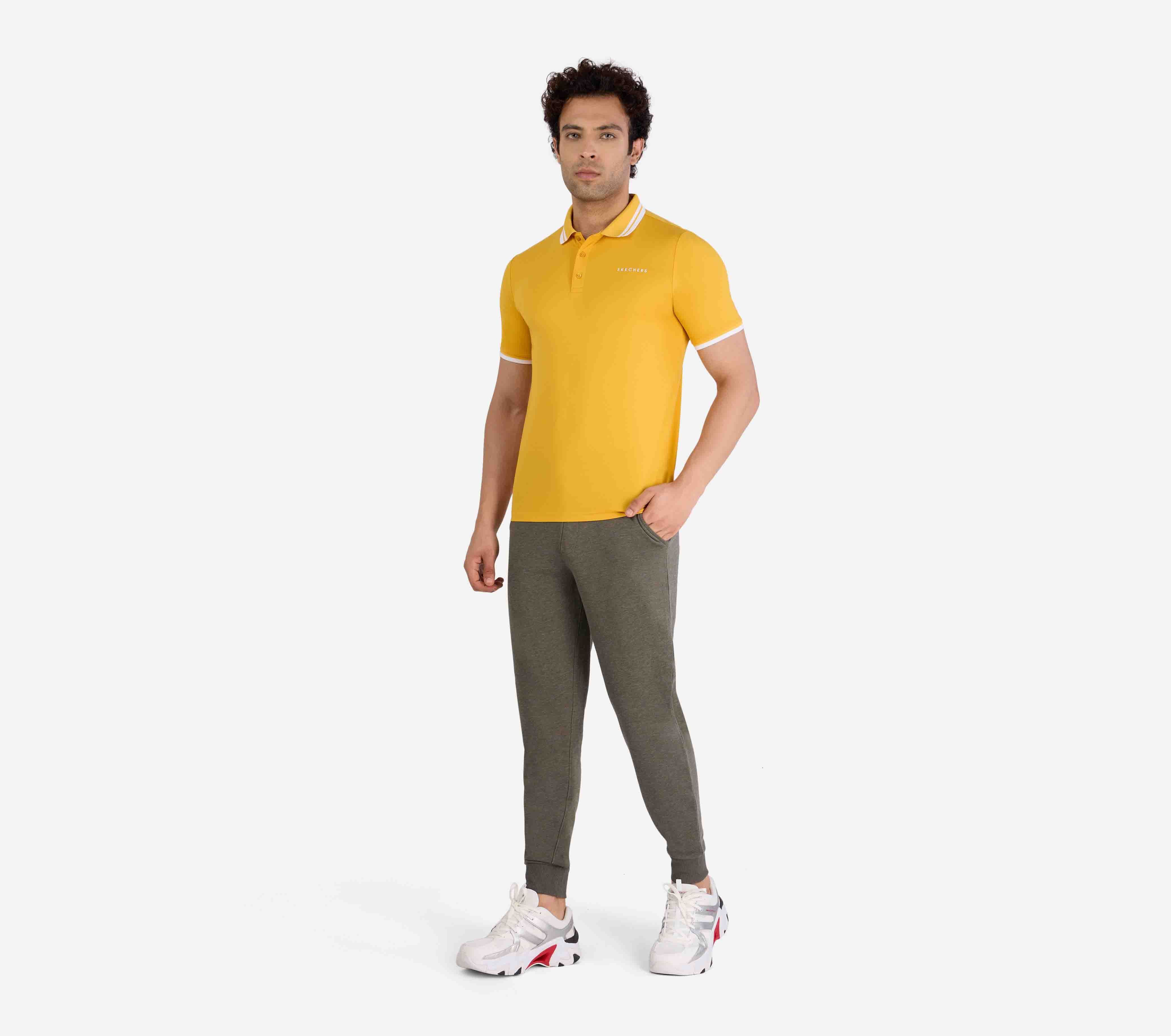 SS BUTTON DOWN POLO,  Apparel Left View