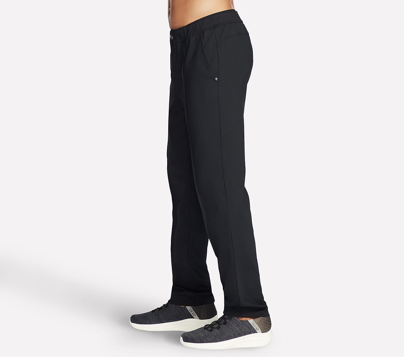 SKECHERS SLIP INS PANT HYBRID, BBBBLACK Apparel Bottom View