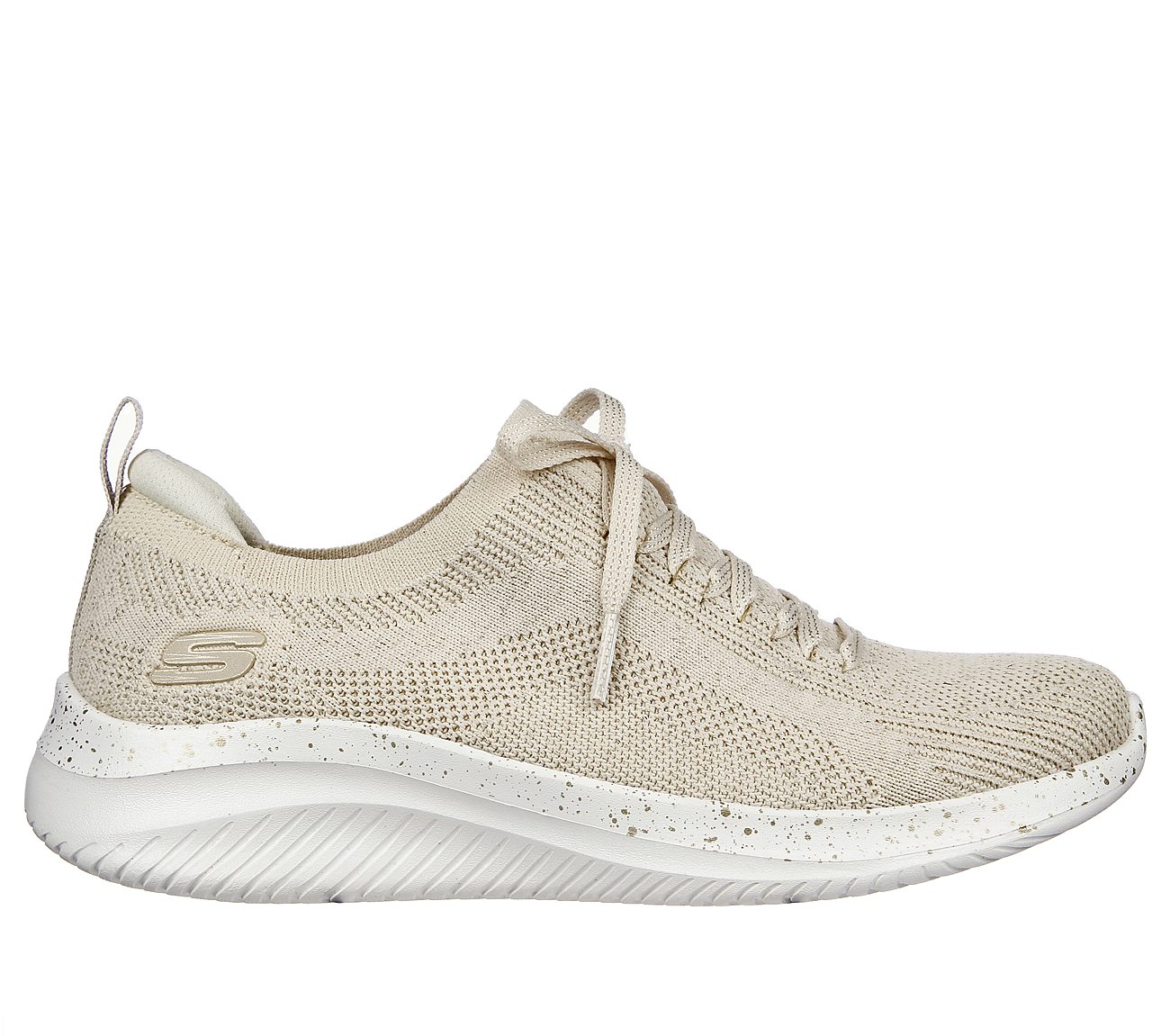 ULTRA FLEX 3.0-LET'S DANCE, NATURAL/GOLD Footwear Lateral View
