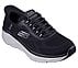 SKECHERS SLIP-INS RF: D'LUX WALKER 2.0 - REZINATE, BLACK Footwear Right View