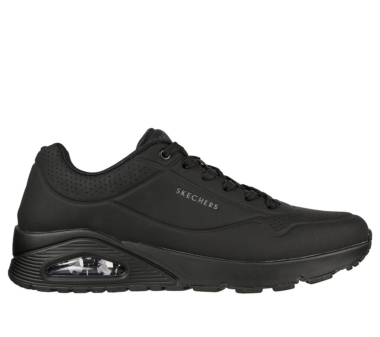UNO - STAND ON AIR, BBLACK Footwear Lateral View