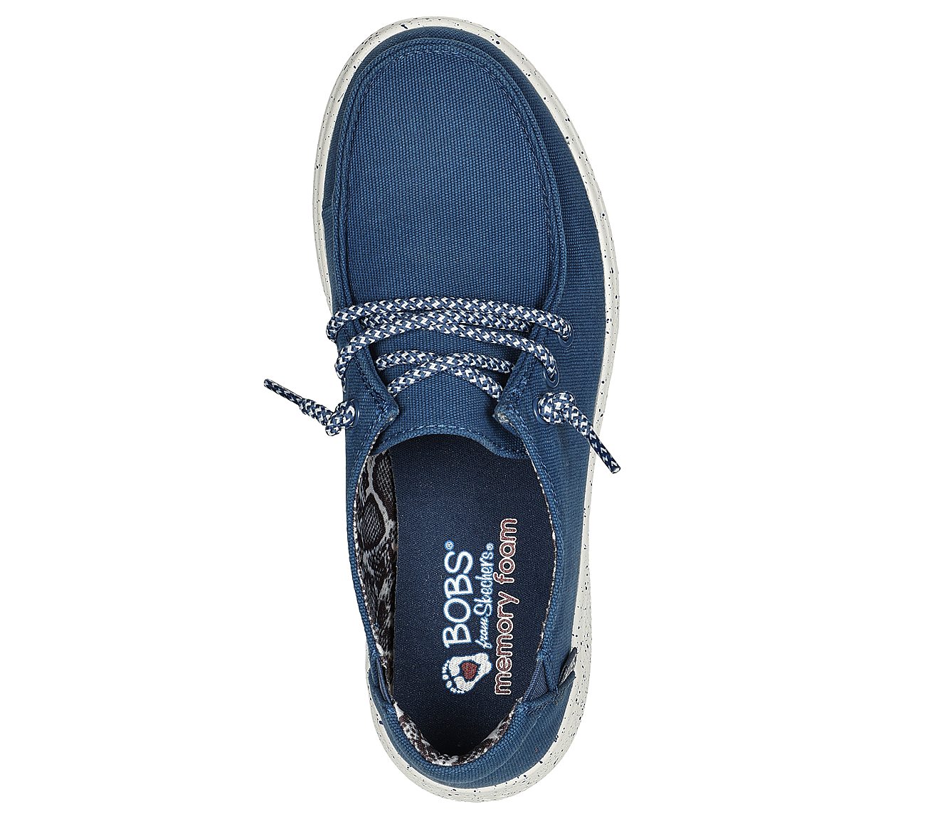 BOBS SKIPPER - TIDE POOL, NNNAVY Footwear Top View