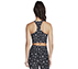 DIAMOND STATUS MID TANK BRA, BBBBLACK Apparels Top View