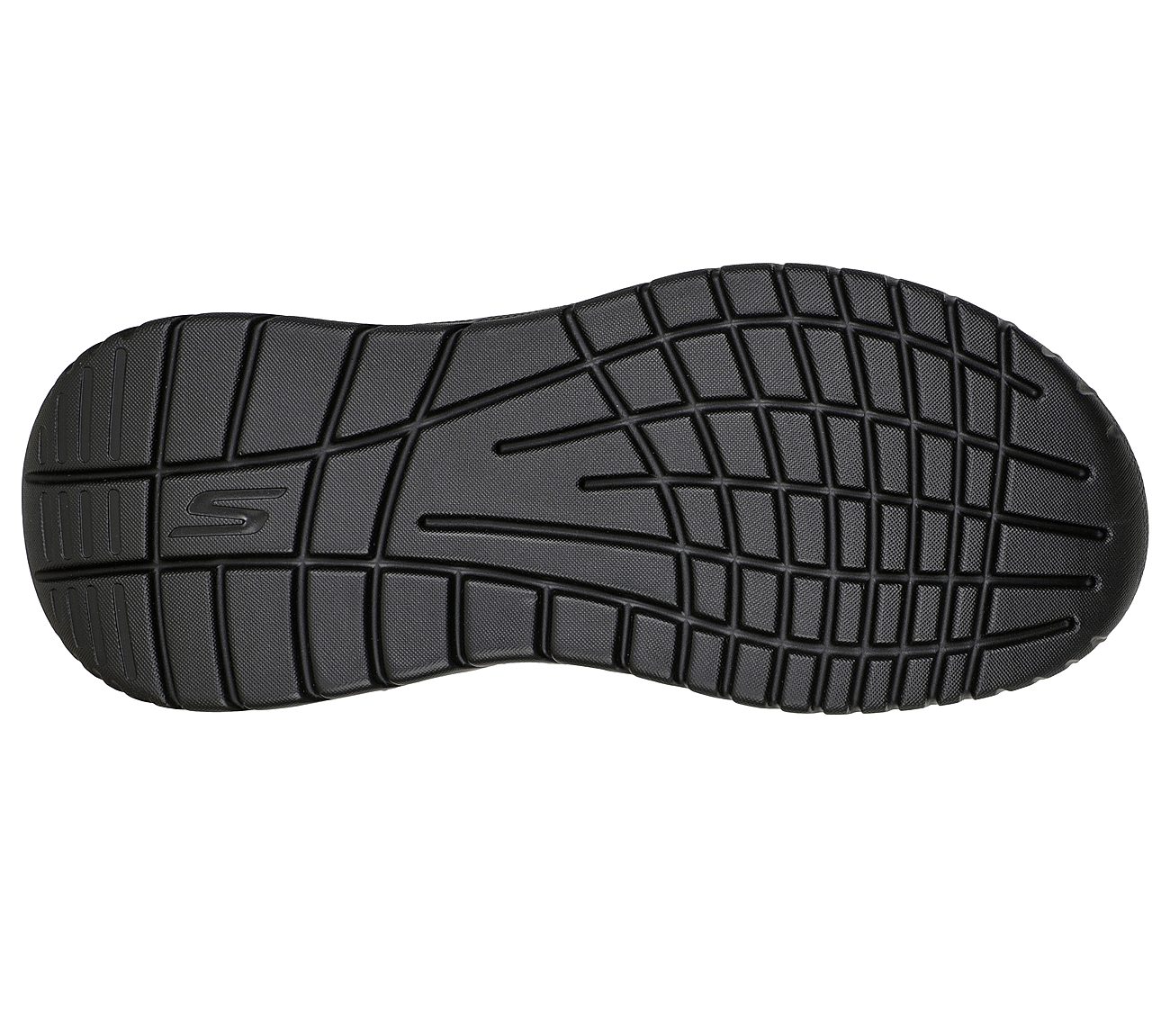 GO RECOVER SANDAL, BBLACK Footwear Bottom View