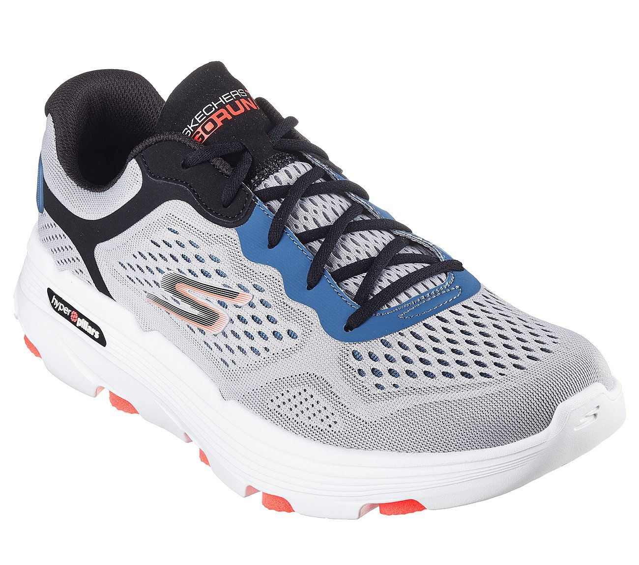 GO RUN 7, GRAY/MT Footwear Right View