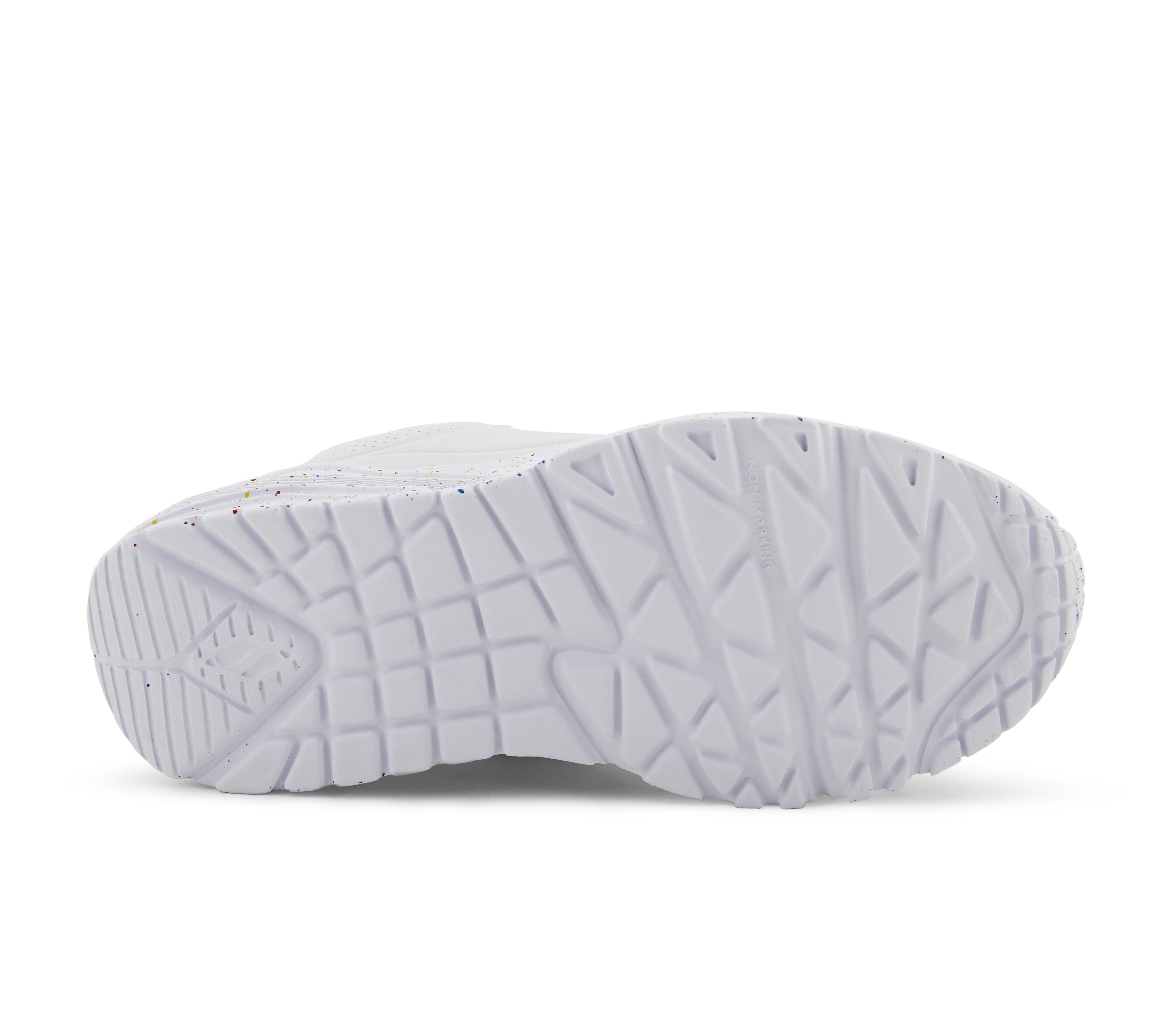 UNO LITE-RAINBOW SPECKLE, WHITE/MULTI Footwear Bottom View