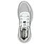 ARCH FIT INFINITY, WHITE/GREY Footwear Top View