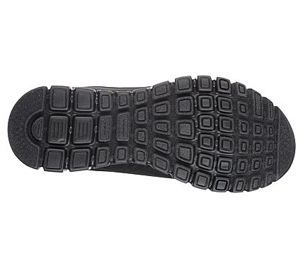 GRACEFUL-GET CONNECTED, BBLACK Footwear Bottom View