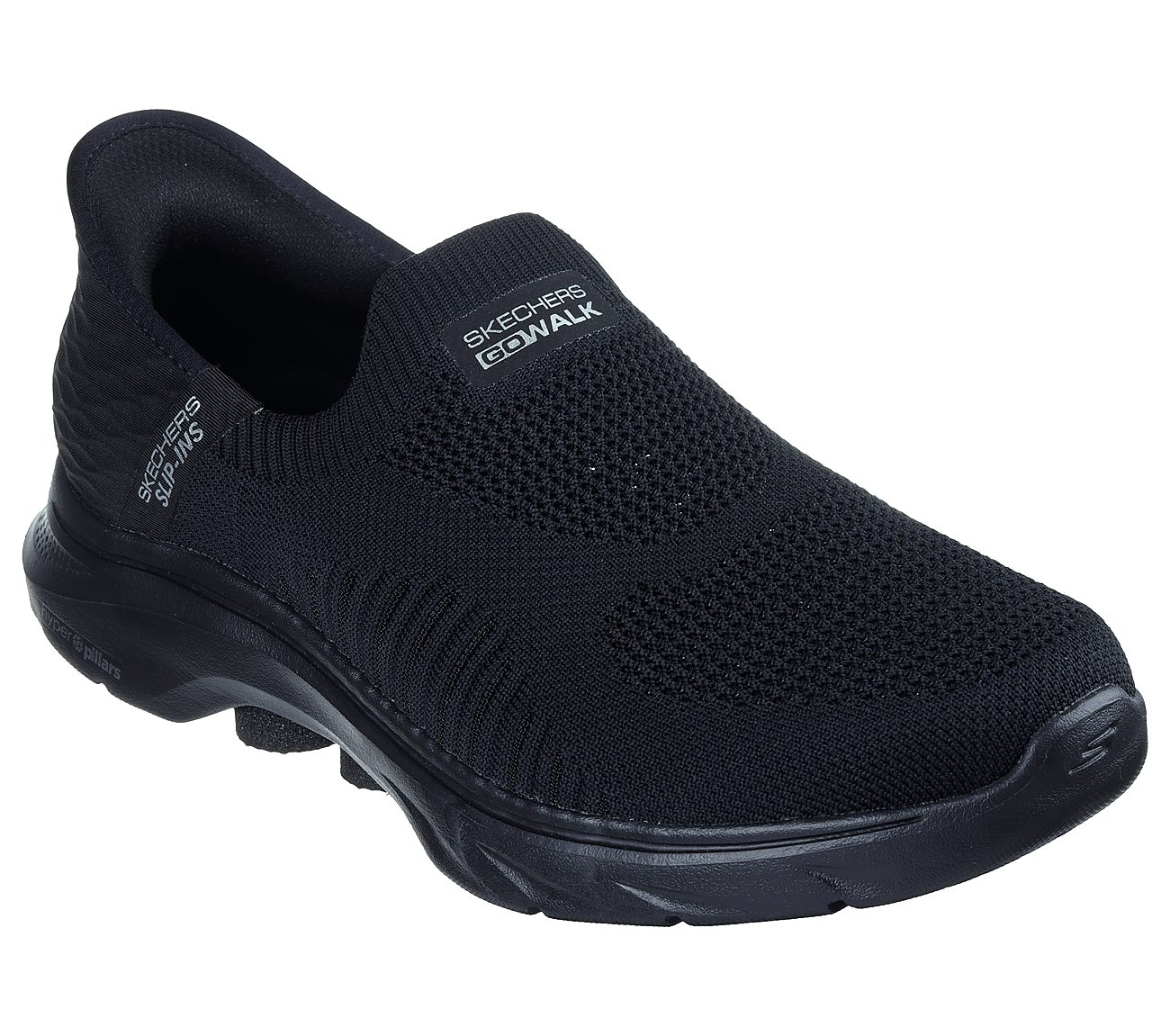 GO WALK 7 - CONFORMITY, BBLACK Footwear Right View
