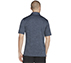 ON THE ROAD POLO, BLUE/GREY Apparel Top View