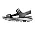 GO WALK 5 - BAYSIDE, BLACK/GREY Footwear Left View