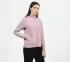THE GOWALK HOODLESS HOODIE, PINK/LAVENDER Apparel Bottom View