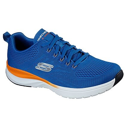 ULTRA GROOVE - TEMPLAR, BLUE/ORANGE Footwear Lateral View