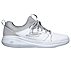 GO RUN FAST - VALIANCE, WHITE/GREY Footwear Lateral View