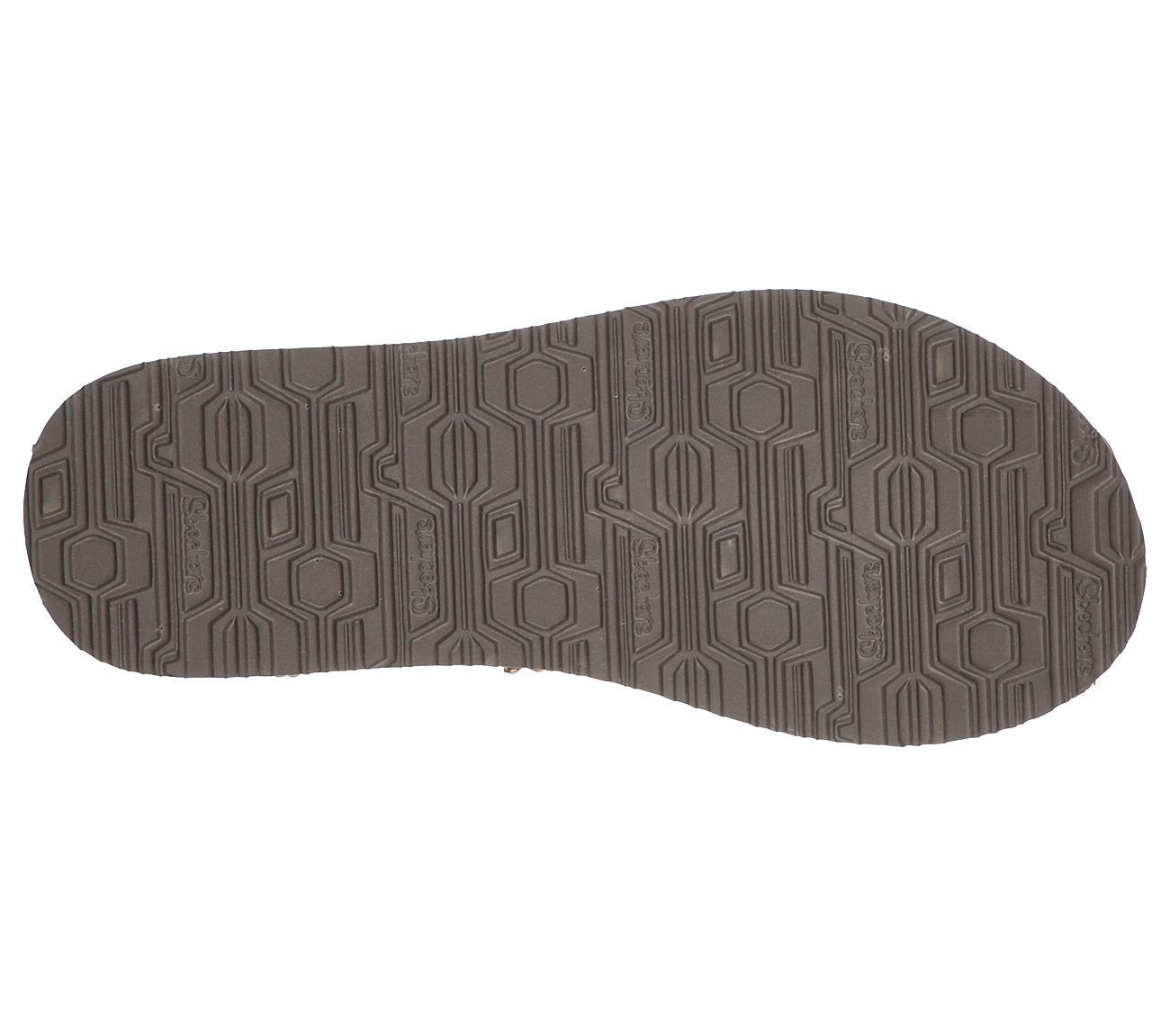 MEDITATION - GLASS DAISY, TAUPE/MULTI Footwear Bottom View