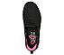 GO WALK 6 - ICONIC HEARTS, BLACK/MULTI Footwear Top View