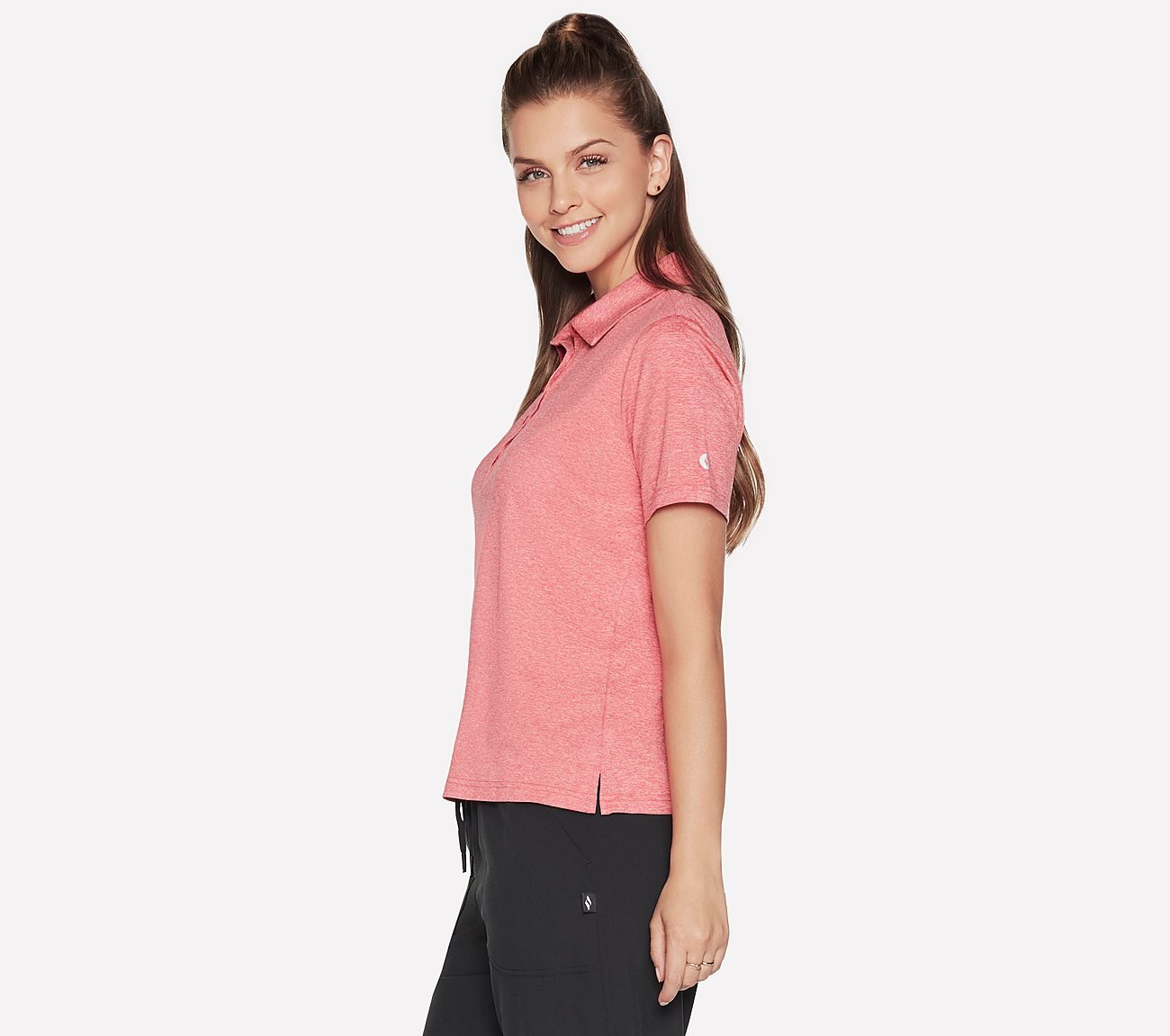 GODRI SWIFT CLUB POLO, RED/PINK Apparels Bottom View