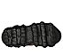 SKECH-O-SAURUS LIGHTS-DINO-TR, CHOCOLATE/ORANGE Footwear Bottom View