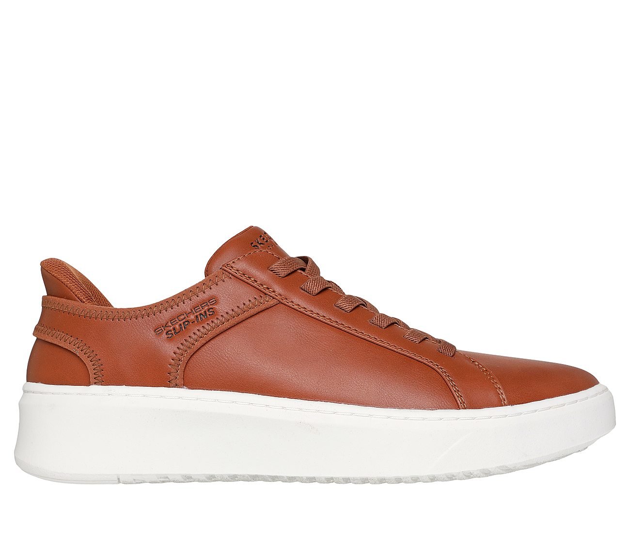 COURT BREAK - DOUBLE VENTED, COGNAC Footwear Lateral View