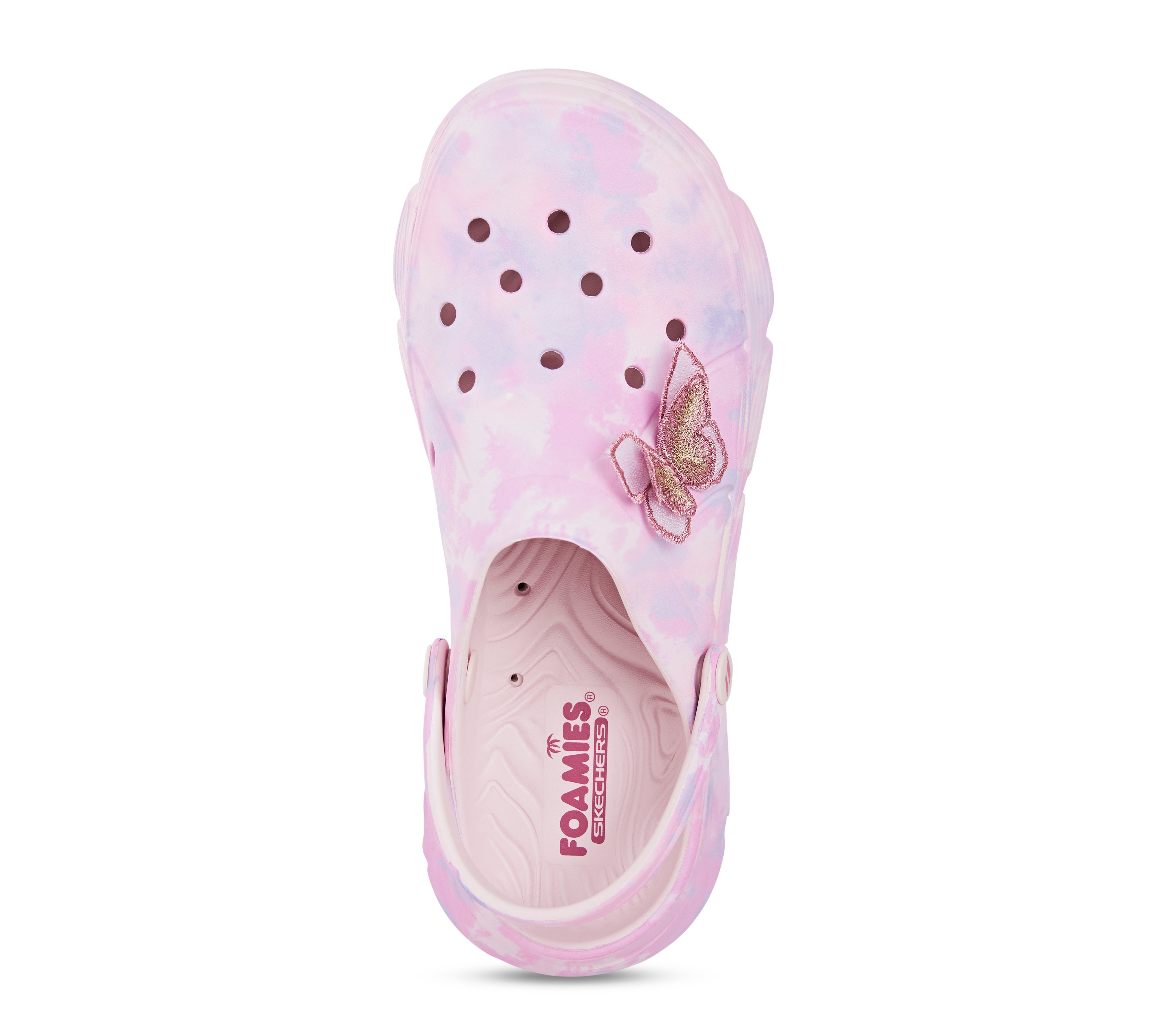 MAX CUSHIONING, PINK/MULTI Footwear Top View