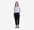 RAGLAN MESH SLEEVES TOP, LAVENDER