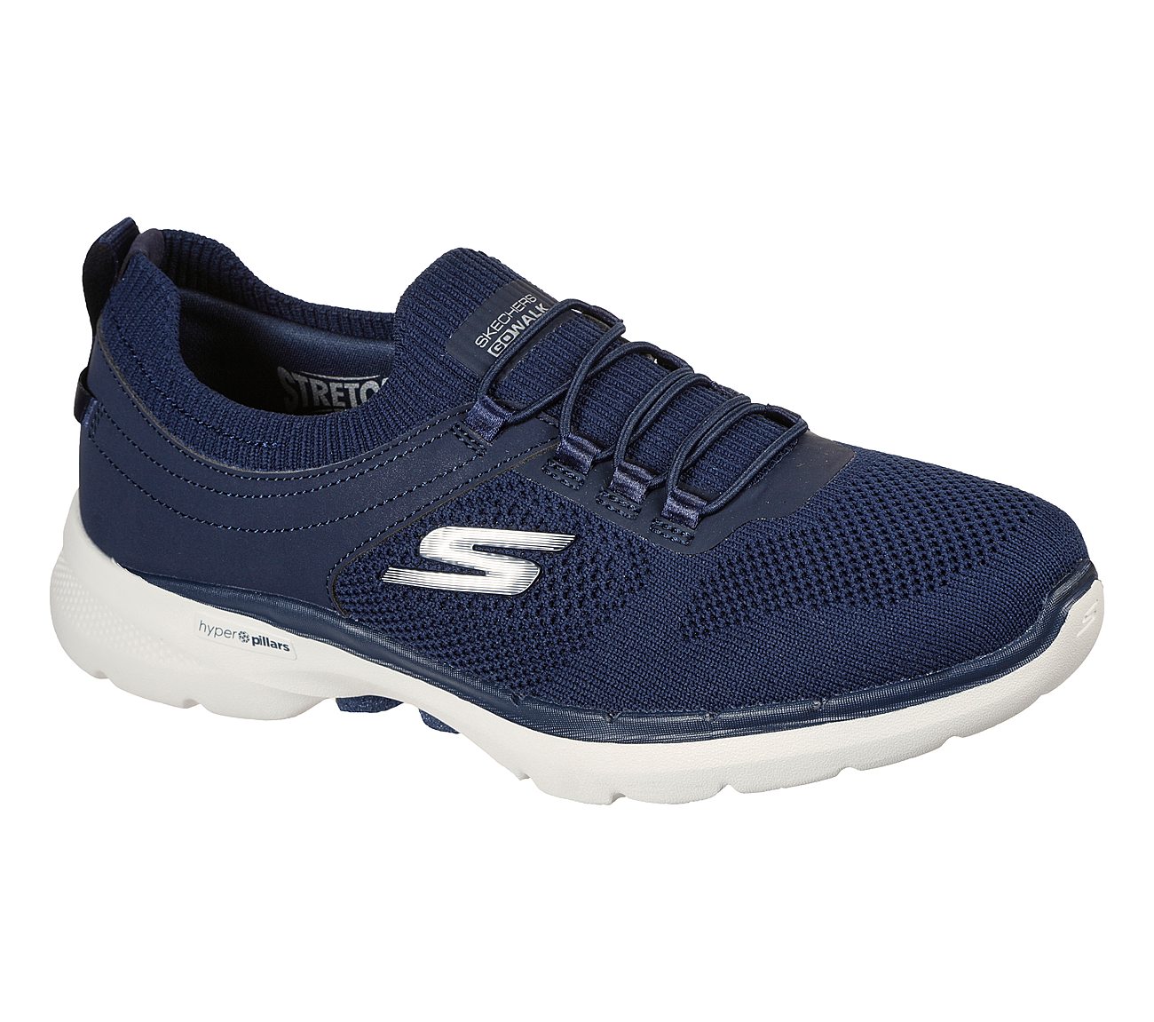 GO WALK 6 - SUMMER SPARKS, NNNAVY Footwear Right View