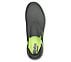 Skechers Slip-ins: GO WALK Massage Fit - Current, GRAY/LIME Footwear Top View