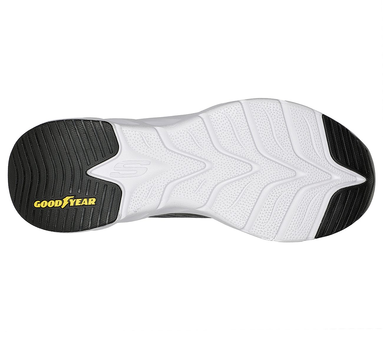 ARCH FIT GLIDE-STEP - KRONOS, CHARCOAL/BLACK Footwear Bottom View