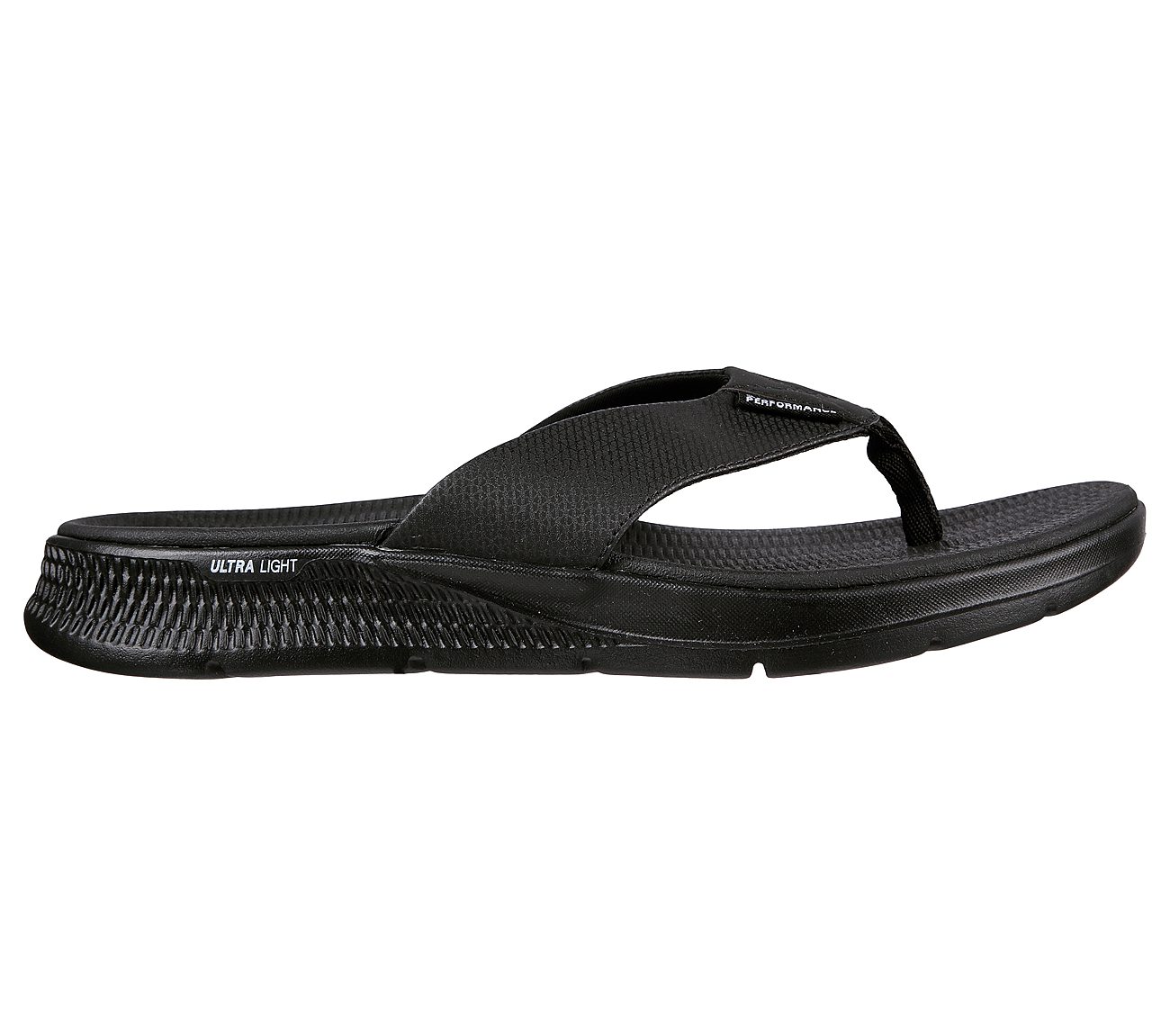 Skechers Black Go Consistent Sandal Synthwav Mens Slip On - Style ID ...