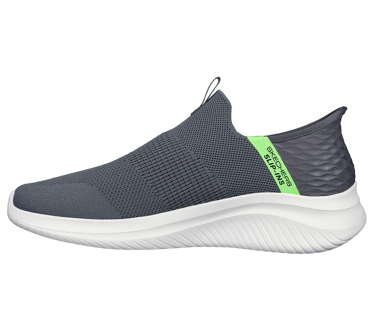ULTRA FLEX 3.0 - VIEWPOINT, CHARCOAL/LIME Footwear Left View