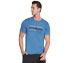 DONT STOP GO RUN TEE, BLUE Apparels Lateral View