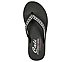 MEDITATION - CLEAR WATERS, BLACK/SILVER Footwear Top View