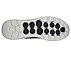 GO WALK 6 - COMPETE, BLACK/GREY Footwear Bottom View