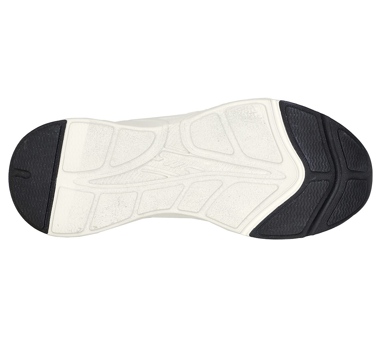 BOBS BAMINA-ZIGZAGGER, BLACK/LIME Footwear Bottom View